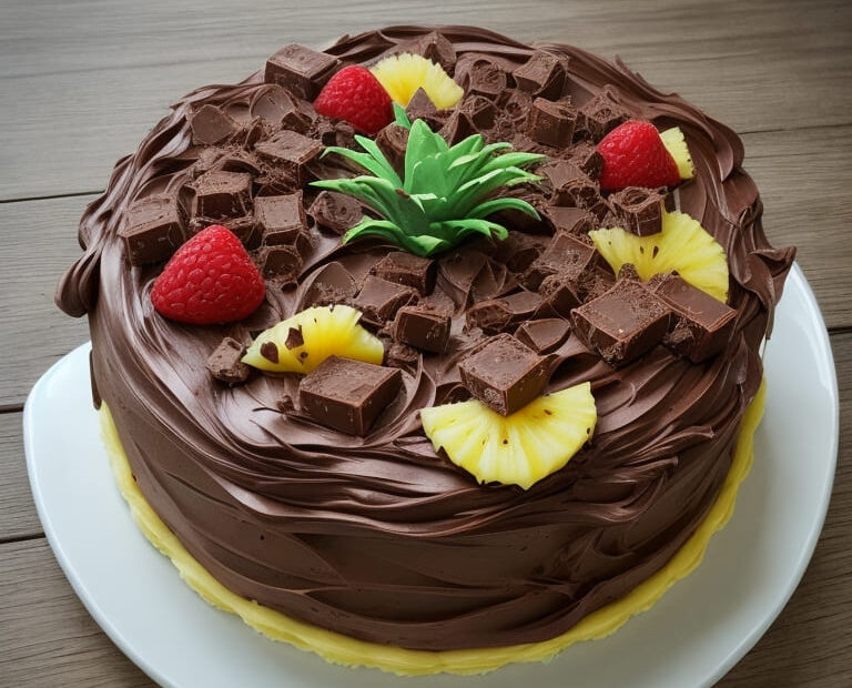 Pineapple Chocolate Cake: An Irresistible Combination