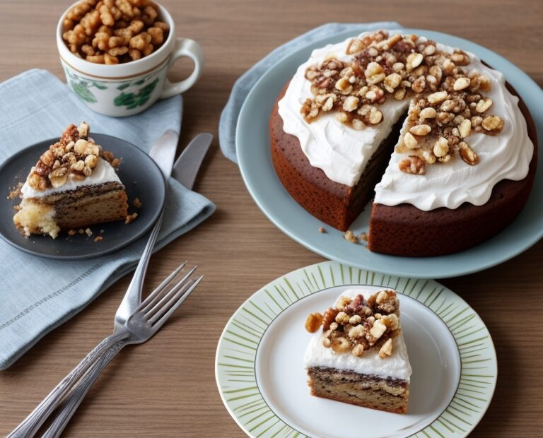 Walnut cake recipe