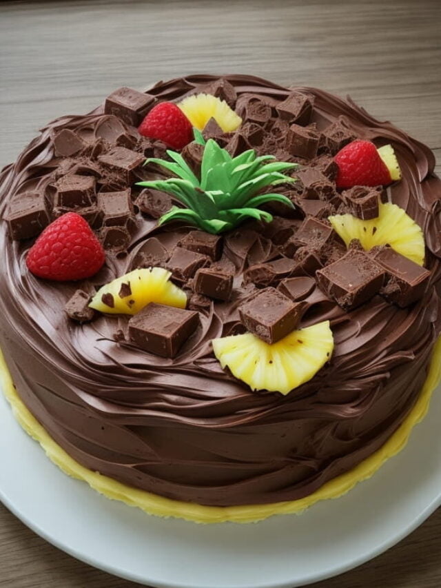 Pineapple Chocolate Cake Recipe